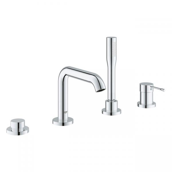 Grohe Essence New 4-huls kar- & brusekombination - Krom Grohe Essence New 4-huls kar- & brusekombination - Krom