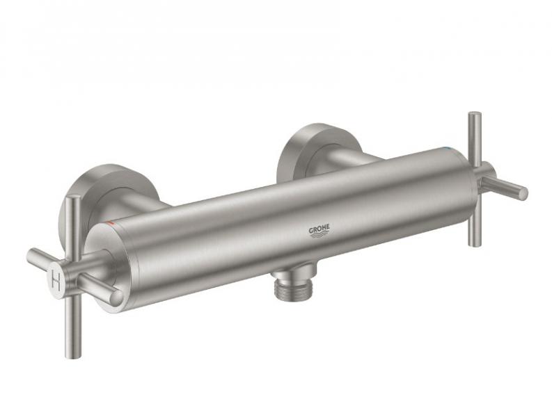 Grohe Atrio brusetermostat - Supersteel Grohe Atrio brusetermostat - Supersteel
