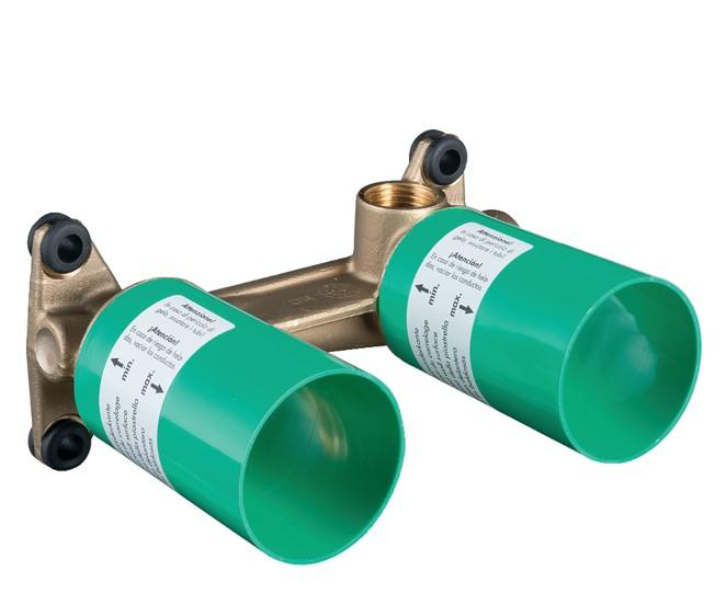 hansgrohe AXOR indbygningsdel til 2-huls h&aring;ndvaskarmatur