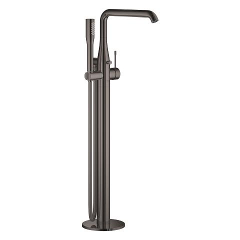 Grohe Essence fritstående badekararmatur - Poleret hard graphite Grohe Essence fritstående badekararmatur - Poleret hard graphite
