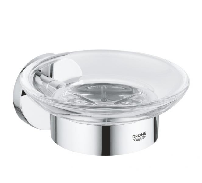 Grohe Essentials sæbeskål med holder - Krom Grohe Essentials sæbeskål med holder - Krom