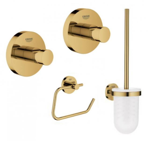 Grohe Essentials pakke - Poleret cool sunrise Grohe Essentials pakke - Poleret cool sunrise