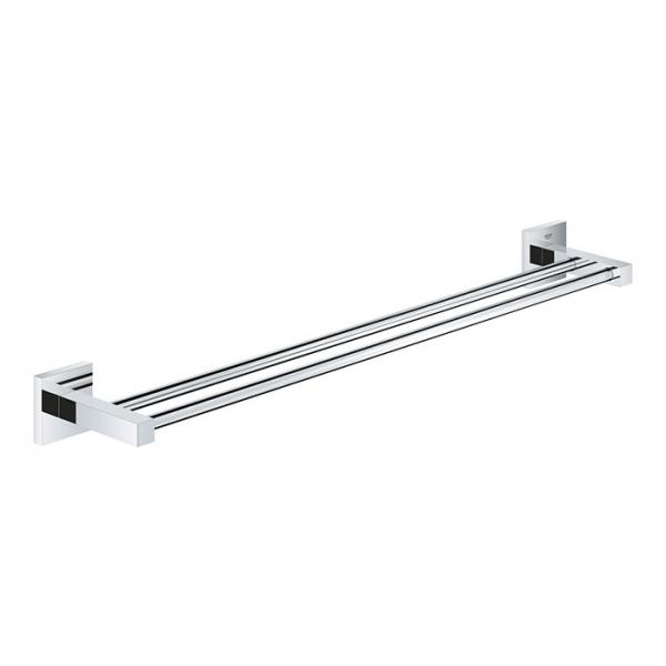 Grohe Start Cube dobbelt håndklædestang - 600 mm - Krom Grohe Start Cube dobbelt håndklædestang - 600 mm - Krom