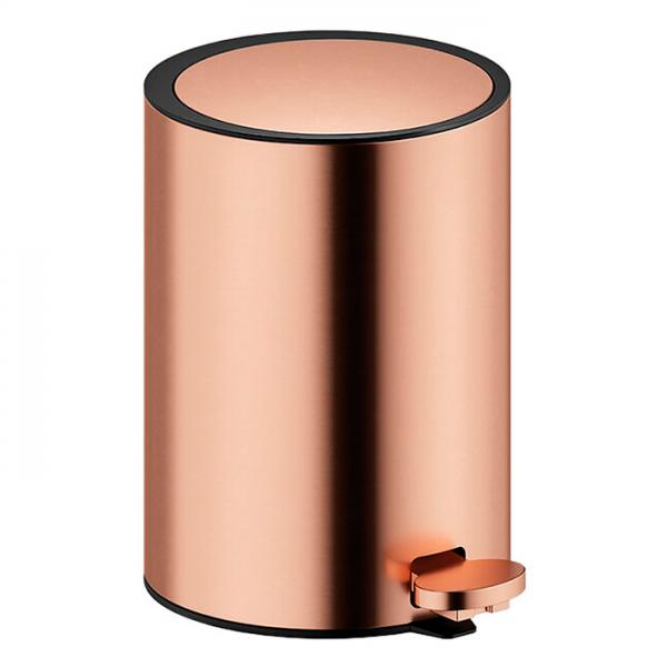 Damixa Zen toiletspand m/pedal og SoftClose 3l - Børstet kobber Damixa Zen toiletspand m/pedal og SoftClose 3l - Børstet kobber