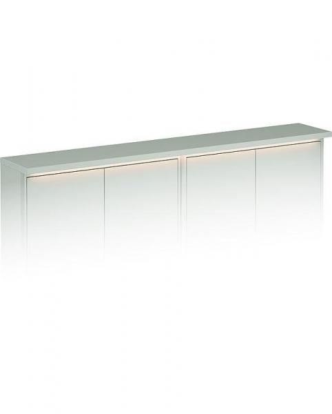 Gustavsberg Graphic dobbelt topplade m/lys - Lille dybde - Grå Gustavsberg Graphic dobbelt topplade m/lys - Lille dybde - Grå