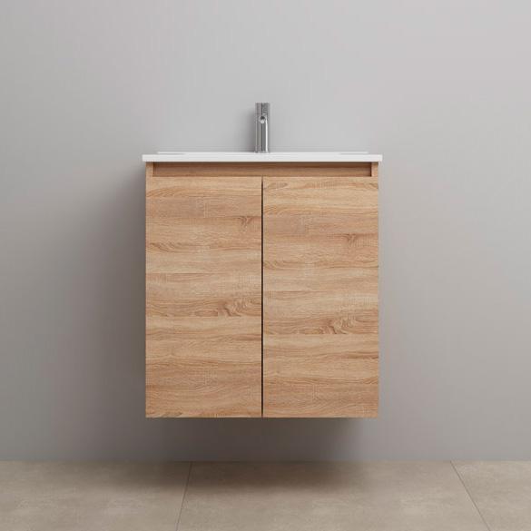 Sanibell Online 61 møbelsæt m/grebsfri låger - Bardolino eg - Flatpack Sanibell Online 61 møbelsæt m/grebsfri låger - Bardolino eg - Flatpack