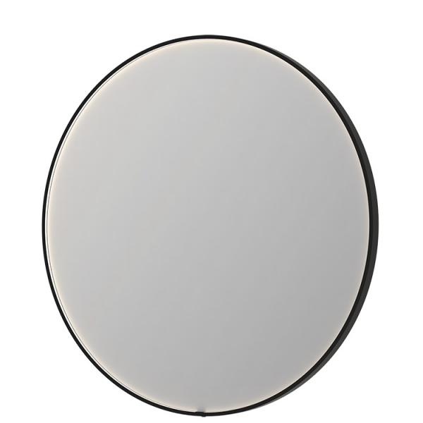 Sanibell Ink SP24 rundt spejl m/lys, varme og sensor Ø100 - Børstet gunmetal Sanibell Ink SP24 rundt spejl m/lys, varme og sensor Ø100 - Børstet gunmetal