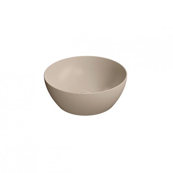 GSI Pura 42 fritstående bowlevask - Uden hanehul - Creta