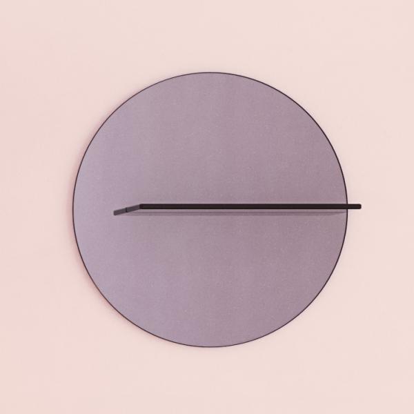 Dansani Present spejl m/glashylde Ø40 cm Dansani Present spejl m/glashylde Ø40 cm