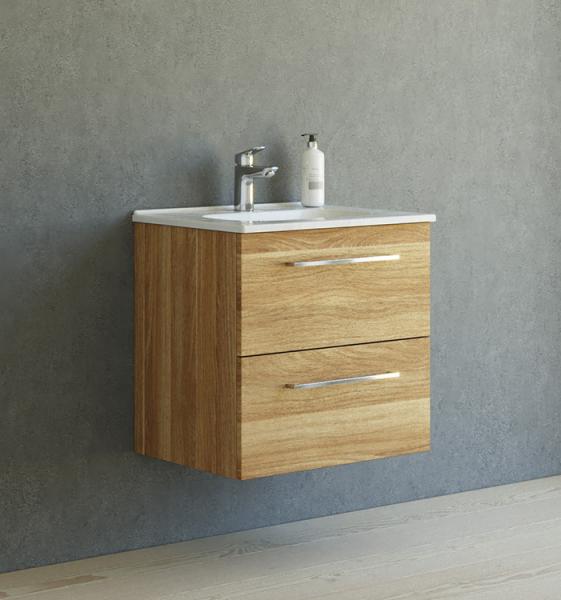 Dansani Mido+ 60 møbelsæt m/Kantate vask - Varm eg Dansani Mido+ 60 møbelsæt m/Kantate vask - Varm eg