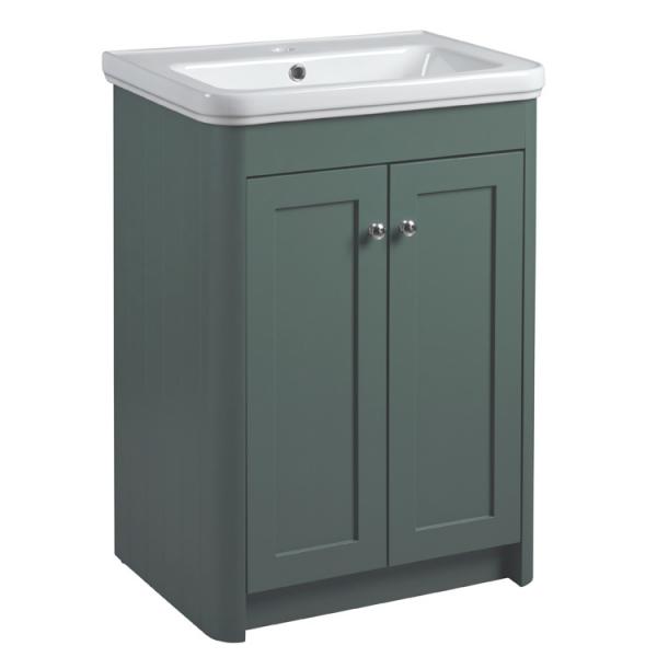 Cassøe Fanø 62 møbelsæt m/låger - Nordisk grøn Cassøe Fanø 62 møbelsæt m/låger - Nordisk grøn