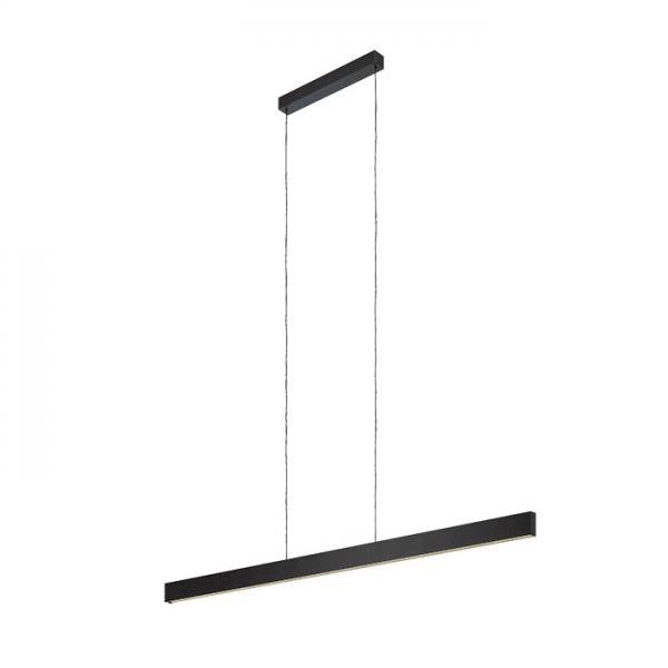 Cassøe Linea lineær pendellampe 150 cm - Mat sort Cassøe Linea lineær pendellampe 150 cm - Mat sort
