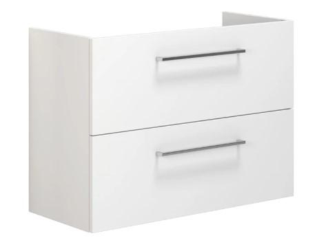 Dansani Mido+ underskab m/2 skuffer t/gulvafløb - 80 - Hvid mat Dansani Mido+ underskab m/2 skuffer t/gulvafløb - 80 - Hvid mat