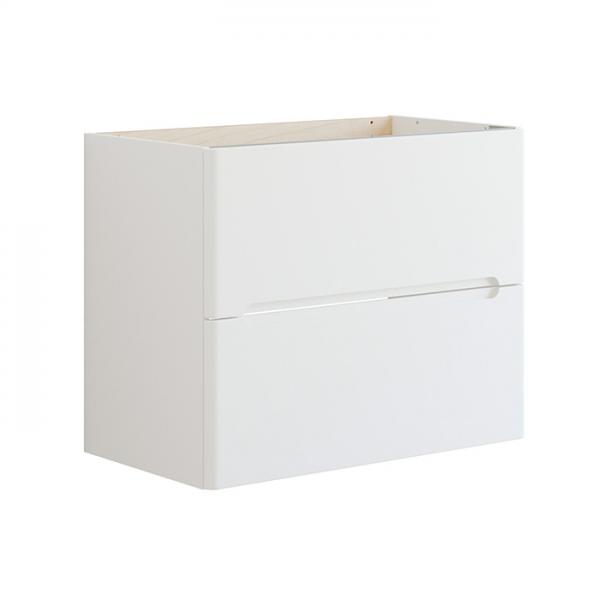 Dansani Luna Vintage 80 vaskeskab m/skuffer og integreret greb - Hvid mat Dansani Luna Vintage 80 vaskeskab m/skuffer og integreret greb - Hvid mat