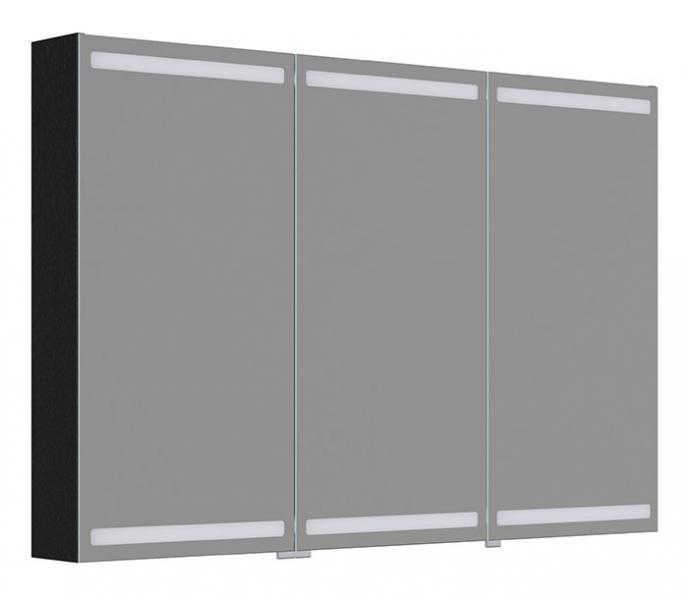 Dansani Level spejlskab 120 m/LED og lysstyring - Eg noir Dansani Level spejlskab 120 m/LED og lysstyring - Eg noir