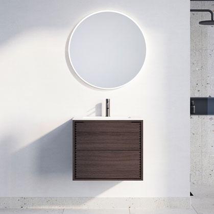 Str&oslash;mberg Nordic Handcrafted 60 underskab m/skuffer - Smoked oak