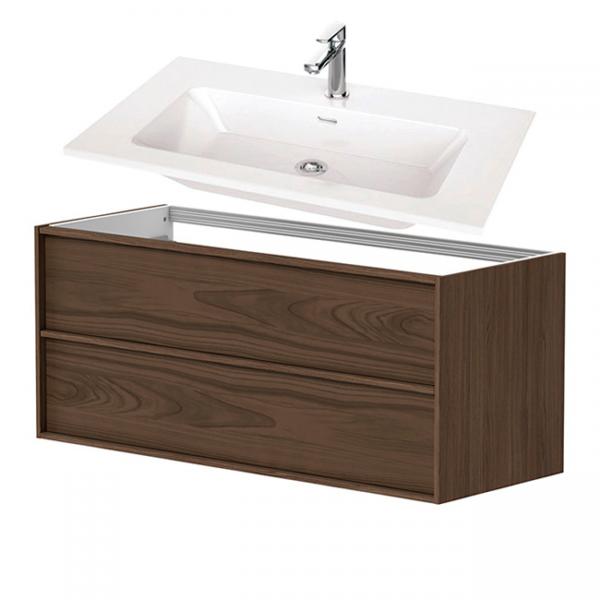 Strømberg Skara 120 badeværelsesskab - Mørk eg Strømberg Skara 120 badeværelsesskab - Mørk eg