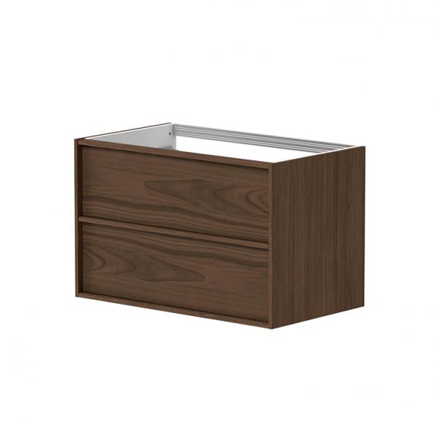 Strømberg Skara 80 badeværelsesskab - Mørk eg Strømberg Skara 80 badeværelsesskab - Mørk eg