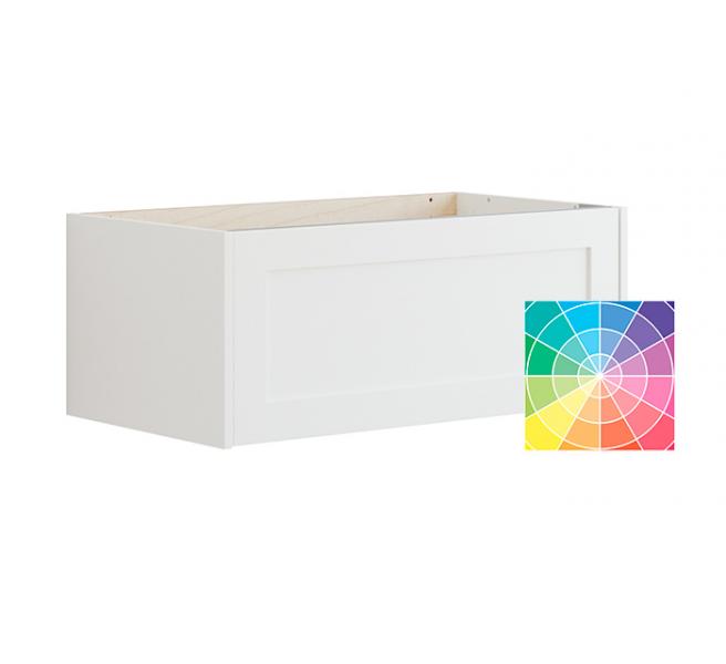 Dansani Luna Classic 80 vaskeskab m/skuffe og rammefront - Valgfri farve