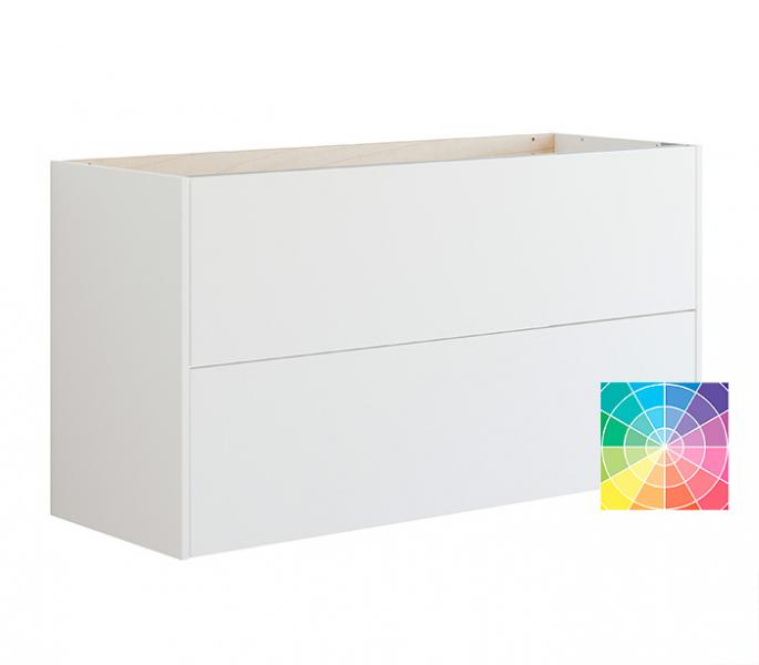 Dansani Luna Classic 120 vaskeskab m/2 skuffer - Valgfri farve Dansani Luna Classic 120 vaskeskab m/2 skuffer - Valgfri farve