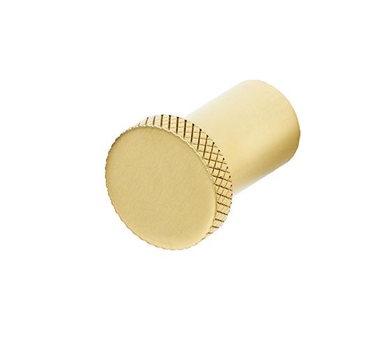 Cassøe håndklædekrog m/crystal cut - Børstet messing Cassøe håndklædekrog m/crystal cut - Børstet messing