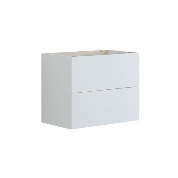 Dansani Luna Mini vaskeskab 60x48 m/skuffer - Hvid mat Dansani Luna Mini vaskeskab 60x48 m/skuffer - Hvid mat