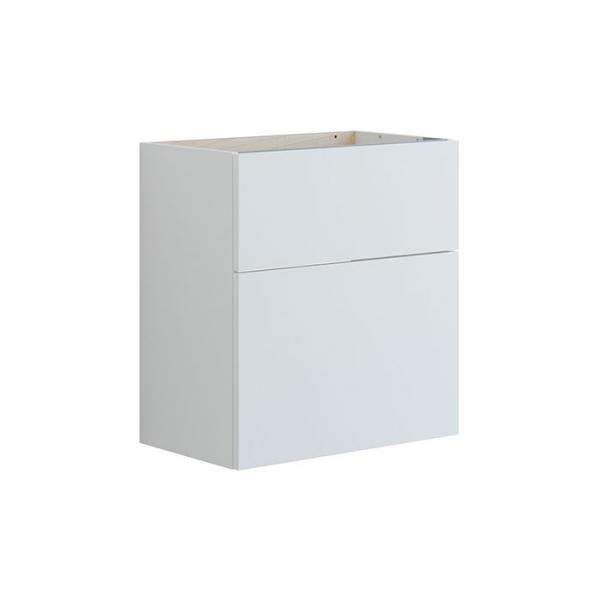 Dansani Luna Mini vaskeskab 60x64 m/skuffer - Hvid mat Dansani Luna Mini vaskeskab 60x64 m/skuffer - Hvid mat