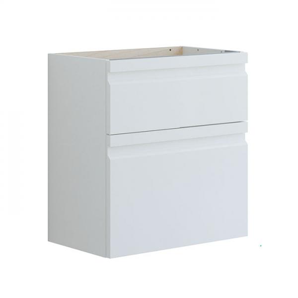 Dansani Luna Mini vaskeskab 60*64 m/skuffer - Hvid mat lak