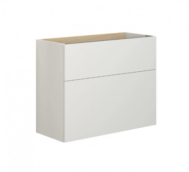 Dansani Luna Mini vaskeskab 80x64 m/skuffer - Hvid mat Dansani Luna Mini vaskeskab 80x64 m/skuffer - Hvid mat