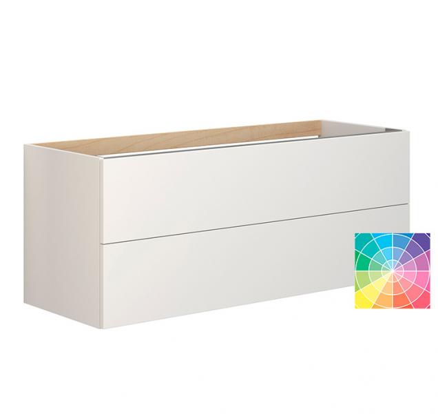 Dansani Luna vaskeskab 120x48 m/skuffer - Valgfri farve Dansani Luna vaskeskab 120x48 m/skuffer - Valgfri farve