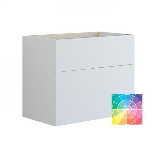 Dansani Luna Urban 80 vaskeskab m/skuffer - Høj - Valgfri farve