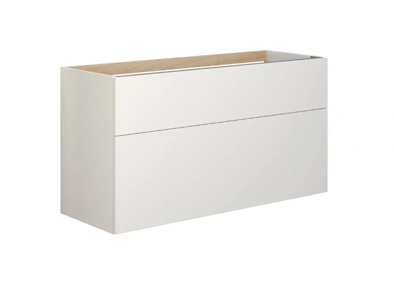 Dansani Luna vaskeskab 120x64 m/skuffer - Hvid mat Dansani Luna vaskeskab 120x64 m/skuffer - Hvid mat