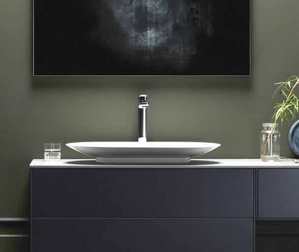 Hafa Edge 70 oval fritstående bowlevask - Uden overløb Hafa Edge 70 oval fritstående bowlevask - Uden overløb