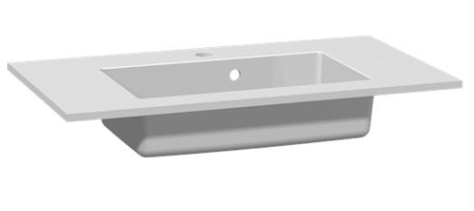 Dansani Minore 80 møbelvask - 1 hanehul Dansani Minore 80 møbelvask - 1 hanehul