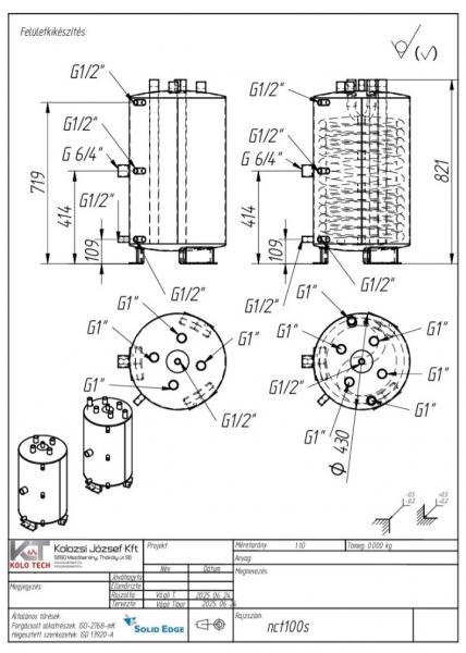 Isoleret Akkumuleringstank Comfort - 100 liter Isoleret Akkumuleringstank Comfort - 100 liter