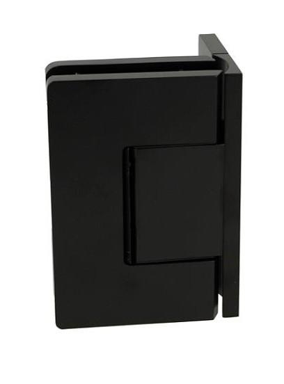 Bath dobbelt nichedør - Klar glas - Mat sort Bath dobbelt nichedør - Klar glas - Mat sort