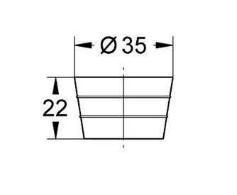 Grohe vandbegr&aelig;nser til Rapid og Solido cisterne