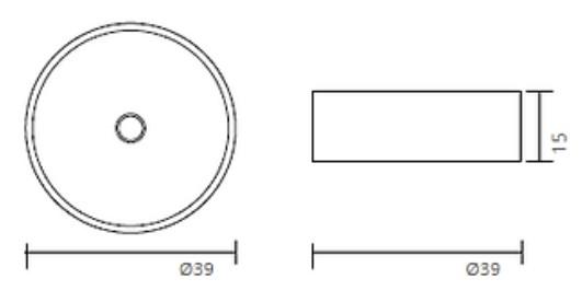 Sanibell top 1 &Oslash;40 fritst&aring;ende bowlevask