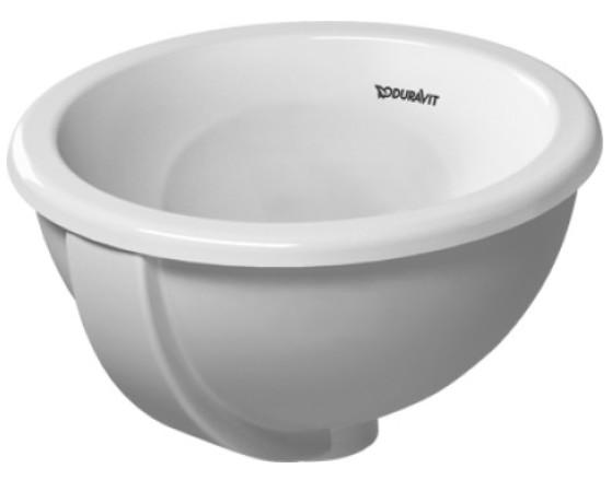 Duravit Architec Bali Ø33 håndvask t/nedfældning - Uden hanehul Duravit Architec Bali Ø33 håndvask t/nedfældning - Uden hanehul