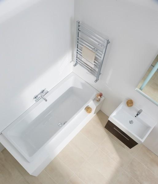 Strømberg Quantum badekar t/indbygning - 170 x 75 - 2 ryglæn Strømberg Quantum badekar t/indbygning - 170 x 75 - 2 ryglæn