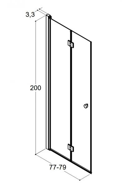 Dansani Match B81 folded&oslash;r - Isglas/matkrom