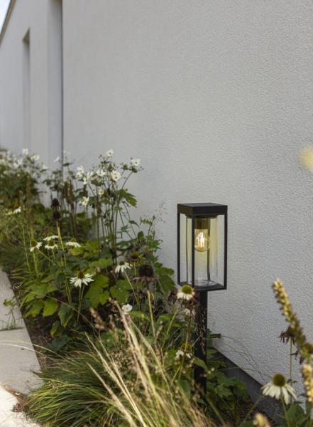 Lutec Solar Flair udendørs standerlampe m/solceller - Mat sort