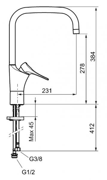 FM Mattsson 9000XE køkkenarmatur m/koldstart og EcoFlow FM Mattsson 9000XE køkkenarmatur m/koldstart og EcoFlow