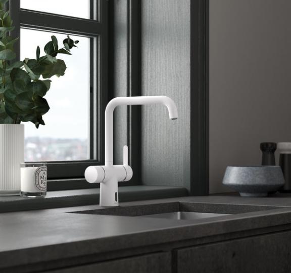 Damixa Silhouet Touchless køkkenarmatur - Mat hvid Damixa Silhouet Touchless køkkenarmatur - Mat hvid