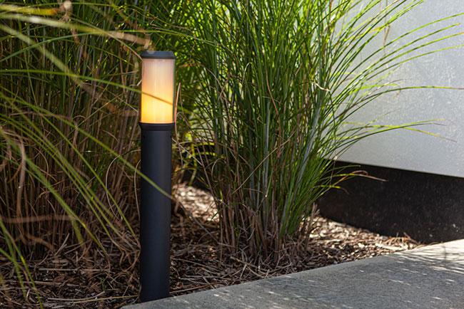 Lutec Modern Heros pullert udendørslampe Lutec Modern Heros pullert udendørslampe