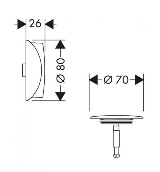 hansgrohe Flexaplus kappesæt