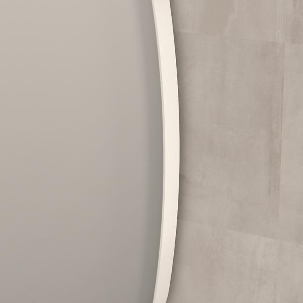 Sanibell Ink SP29 superellipse spejl m/ramme 40 x 80 cm - Mat hvid Sanibell Ink SP29 superellipse spejl m/ramme 40 x 80 cm - Mat hvid