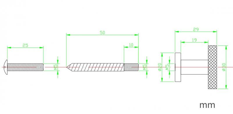 Cassøe Crystal Cut knopgreb eller krog - Poleret messing