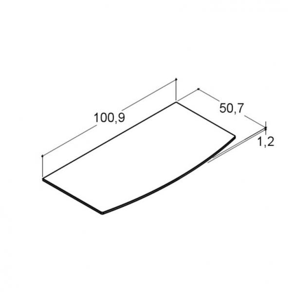 Dansani Vintage 100 Silestone bordplade - Eternal Marquina
