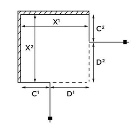 Strømberg Lucca 165 firkantet niche - Skræddersyet Strømberg Lucca 165 firkantet niche - Skræddersyet